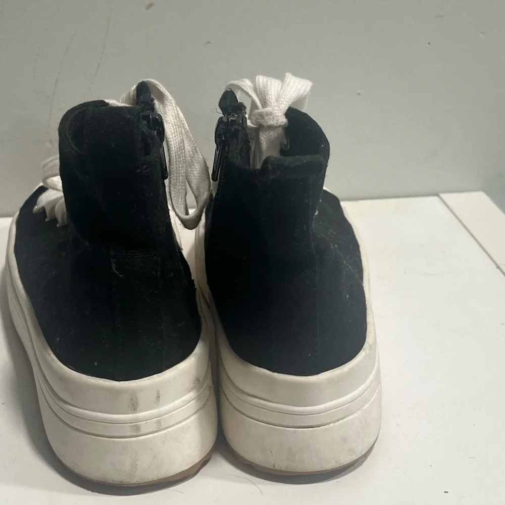 Girls High Top Platform Sneakers size 3 - Picture 2 of 8